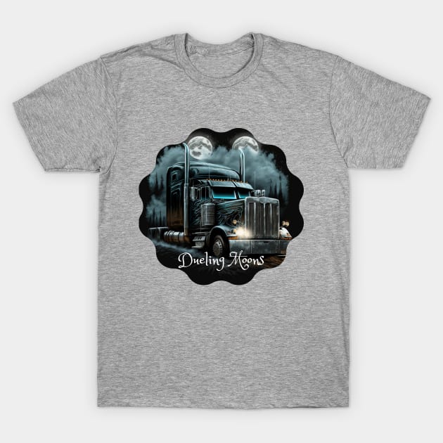 Dueling Moons T-Shirt by Relaxedmerch